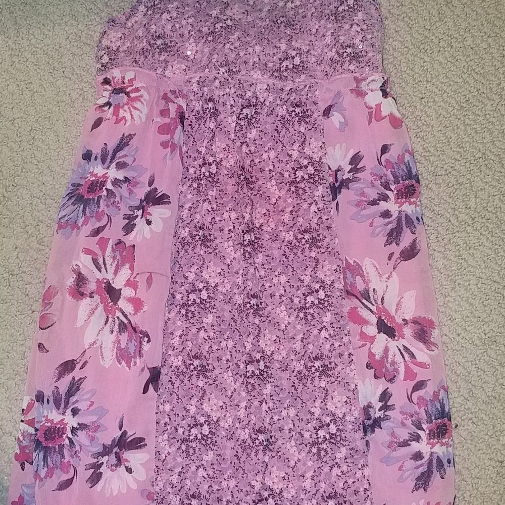 Girls pretty Floral summer dress 14